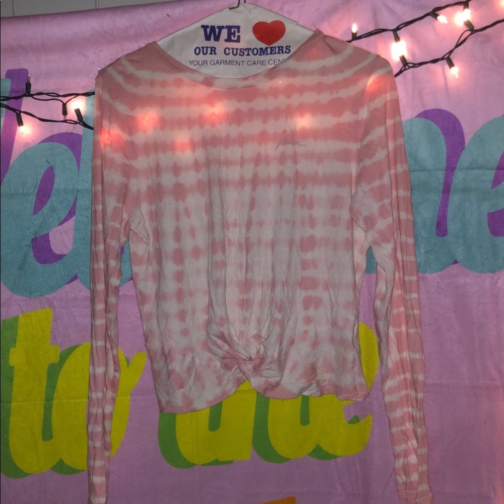 PINK Long sleeve T shirt
